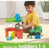 MEGA BLOKS Fisher‑Price Green Town Ocean Time Clean Up Building Blocks Set 70 Pieces 3 Character Figures for Eco‑Friendly Toddler Play - 2 of 4