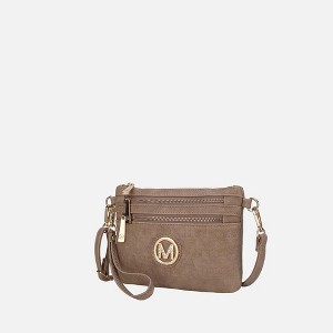 MKF Collection Roonie Milan M Signature Crossbody Wristlet Bag by Mia K - 1 of 4