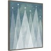 Amanti Art Mod Evergreens II by Grace Popp Canvas Wall Art Print Framed 23-in. x 28-in. - 3 of 4