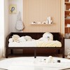 KIGFTSOD Elegant design Twin size Daybed, Espresso - 2 of 4