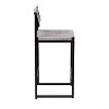 TOAOTBNBOB Industrial Barstools Set of 2, Modern Bar Stools with Open Back, Comfortable Bar Chairs for Kitchen Island - 2 of 4