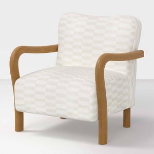Wood Armchair - Hearth & Hand™ with Magnolia - 1 of 4