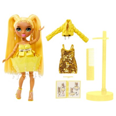 Rainbow High Fantastic Fashion Sunny Madison 11&#34; Fashion Doll w/ Playset