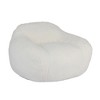 CAVINAS Teddy Fabric Bean Bag Chair for Adults,Giant Lazy Sofa Chair with Memory Foam and Armrest,Modern Lounge Chair for Living Room - 2 of 4