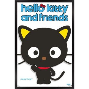 Trends International Hello Kitty and Friends: Hello - Chococat Feature Series Framed Wall Poster Prints - 1 of 4