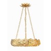 Crystorama Lighting Broche 6 - Light Chandelier in  Antique Gold - 2 of 4