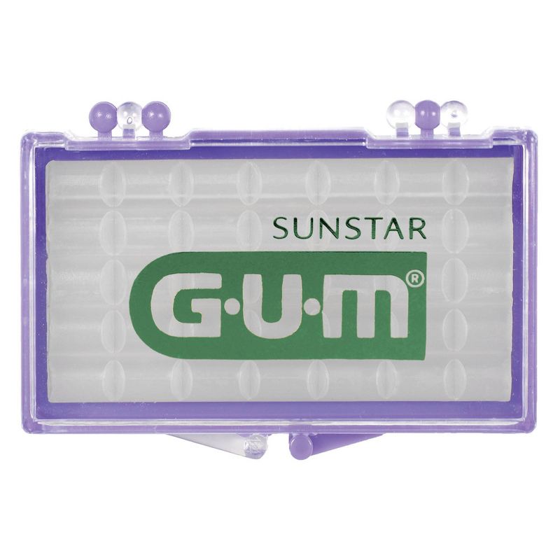 GUM Orthodontic Wax Mint - 1ct/35pc, 2 of 5