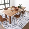 Area Rugs Washable Rugs Bedroom Decor Moroccan Throw Rugs Geometric Carpet Living Room Rug Modern Area Rug for Bedroom Boho Rug - 2 of 4