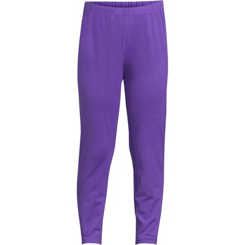 Lands' End Kids Thermal Base Layer Long Underwear Thermaskin Pants -  X-small - Ultra Violet : Target