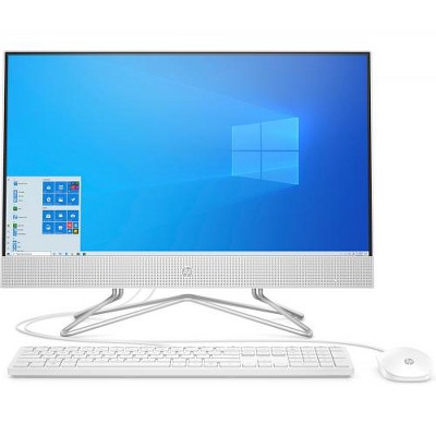 HP 24 Series 23.8" All-in-One Desktop Computer AMD Athlon 3150U 8GB RAM 512GB SSD Snow White - AMD Athlon 3150U Dual-core