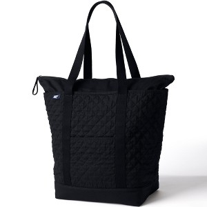 Lands' End Medium Classic Quilted Tote Bag - 1 of 4