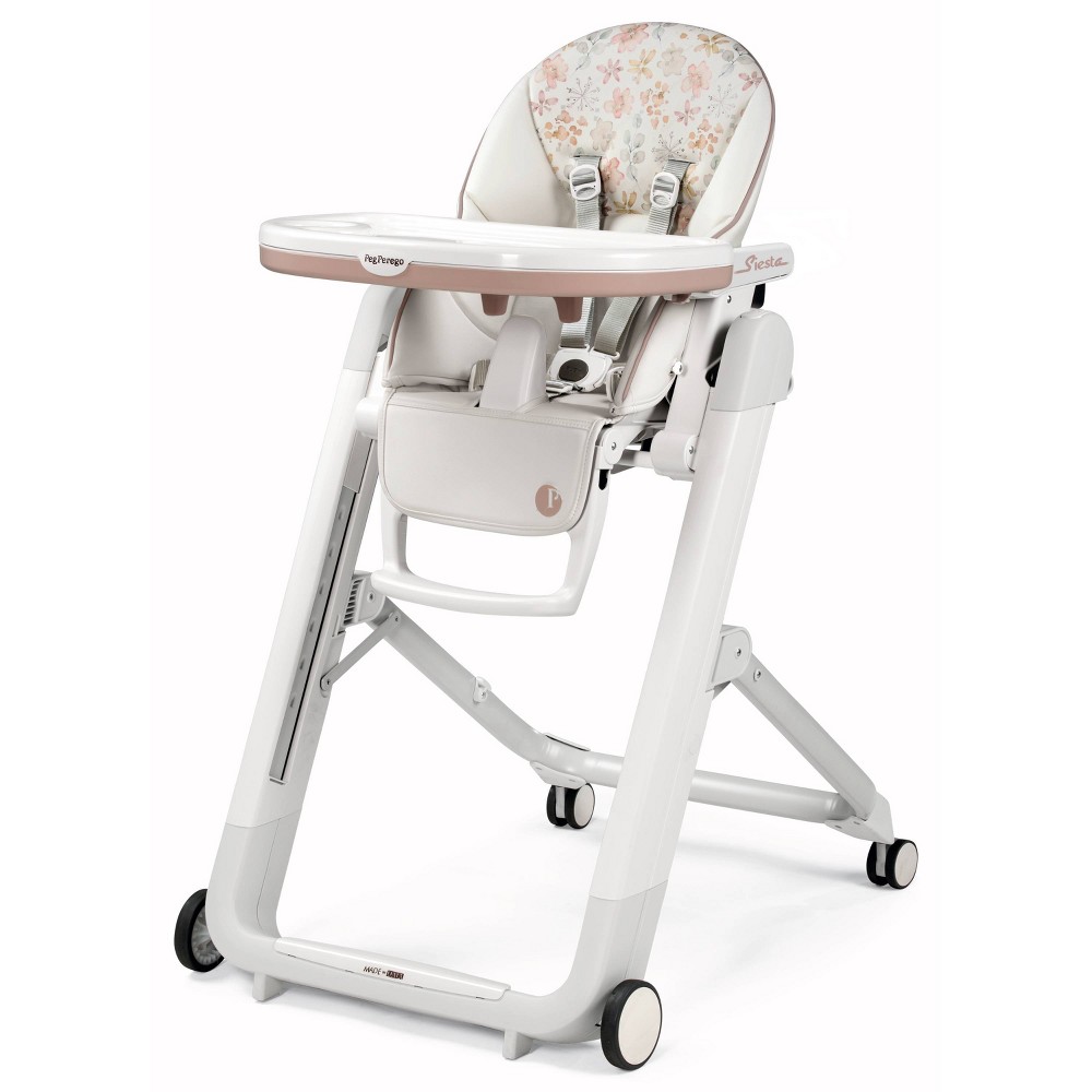 Peg Perego Siesta Compact Folding High Chair - Aquarelle White -  89878693