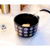 Silver Buffalo Disney The Nightmare Before Christmas Jack Expressions Ceramic Soup Mug with Lid - 4 of 4