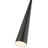 Livex Lighting Andes 1 - Light Pendant in  Shiny Black/Polished Chrome - 3 of 4
