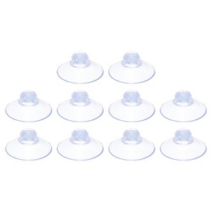 Unique Bargains PVC Hooks and Hangers for Home Kitchen Bathroom Suction Cups - 1 of 4