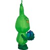 Grinch Christmas Airblown Inflatable Little Grinch, 4 ft Tall, Green - 3 of 4