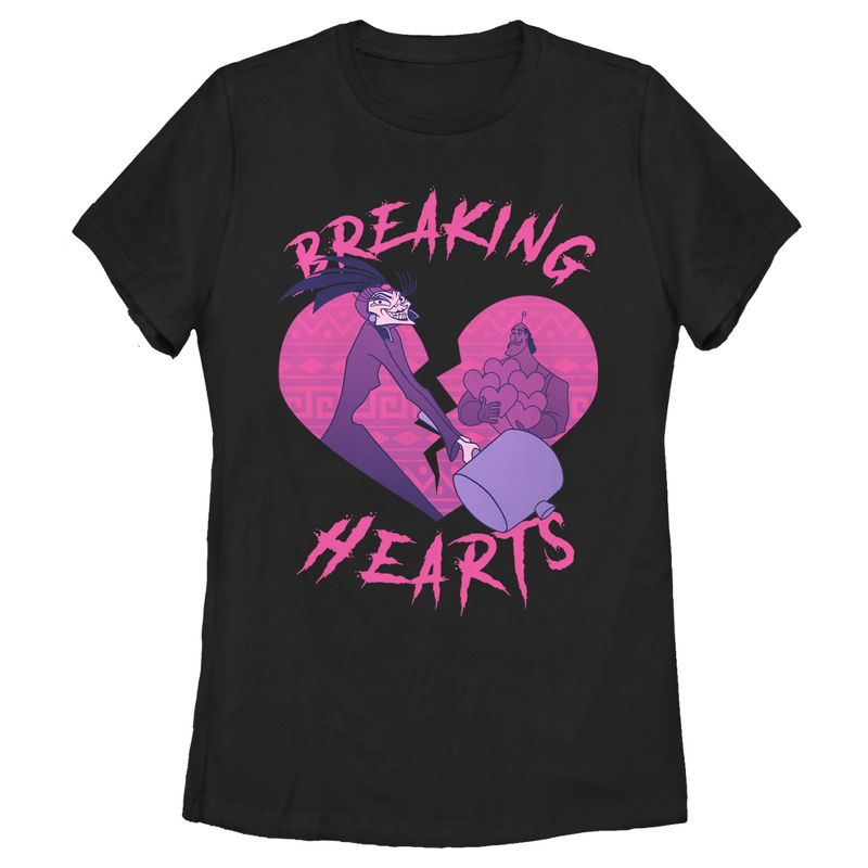 Women's The Emperor's New Groove Yzma Breaking Hearts T-Shirt, 1 of 5