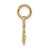Black Bow Jewelry 14k Yellow Gold I Heart Music Script Charm - 2 of 4