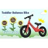 Trimate: Toddler 12" Red Balance Bike with Inflated Tire, Ages 3-5 - 4 of 4