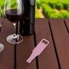 Unique Bargains Bottle Opener Bottle-Shaped Wine Opener Hand Wash Only Stainless Steel 1.3"x4.72" 1Pcs - 2 of 4