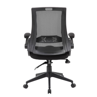 Black Mesh High Back Swivel Task Chair with Adjustable Arms