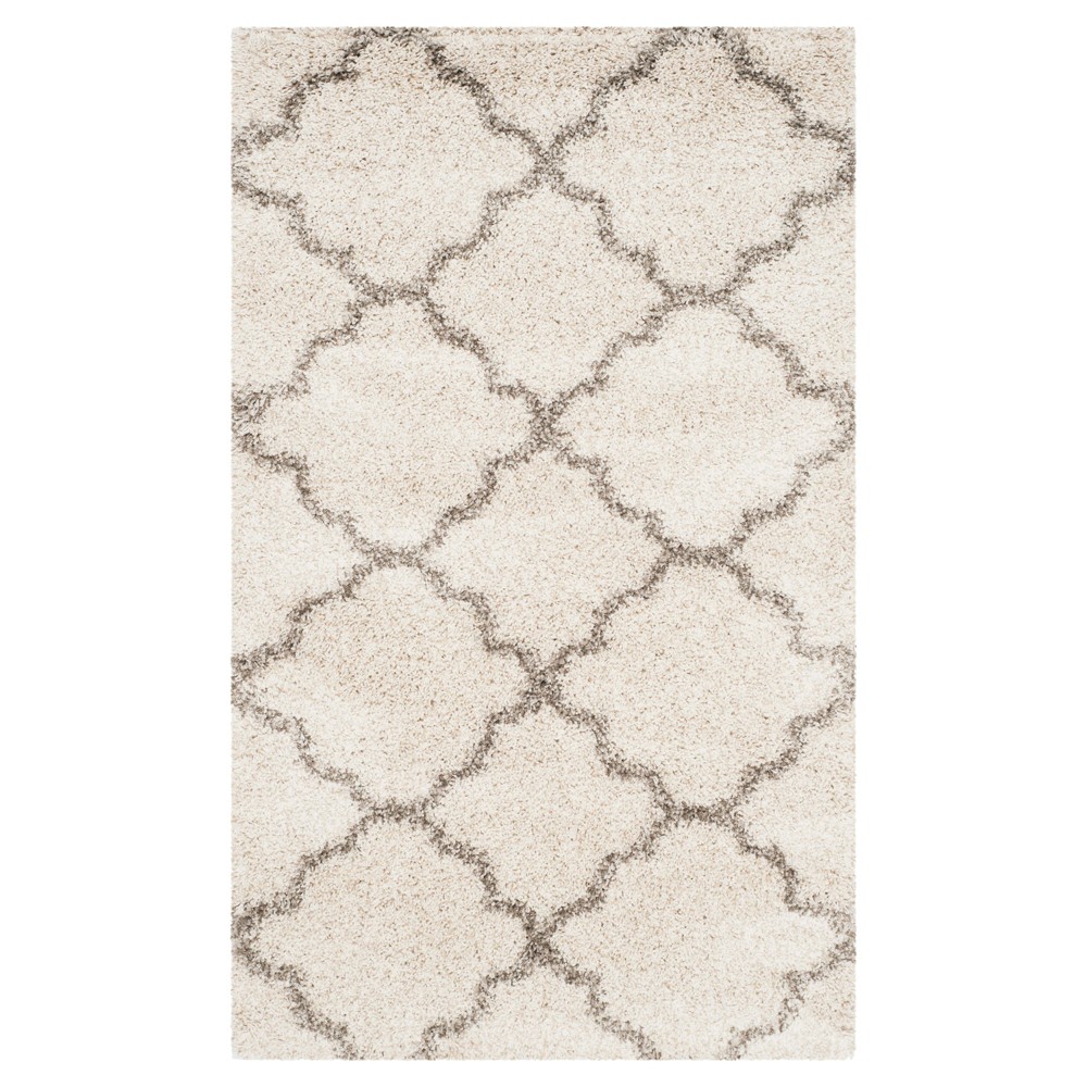 4'x6' Malia Rug Ivory/Gray - Safavieh