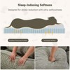 Human Dog Bed Adjustable Position Dog Bed For Humans & Dog, 69.29"x34.65"x33.07" Multifunctional Foldable Human Size Dog Bed For Bedroom Living Room - 4 of 4