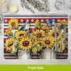 Briarwood Lane Summer Double Sided Placemat (4-pack) 17x11.25 Red White and Beautiful For Summer Patriotic Placemat - 4 of 4