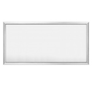 Apmir High-Strength Tempered Glass and Aluminum Alloy Framed French Cleat Mounted Wall Decor Mirror in matte black with 5-Year Warranty - 1 of 4