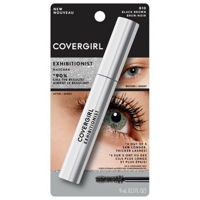COVERGIRL Exhibitionist Waterproof Mascara - 810 Black-Brown - 0.3 fl oz