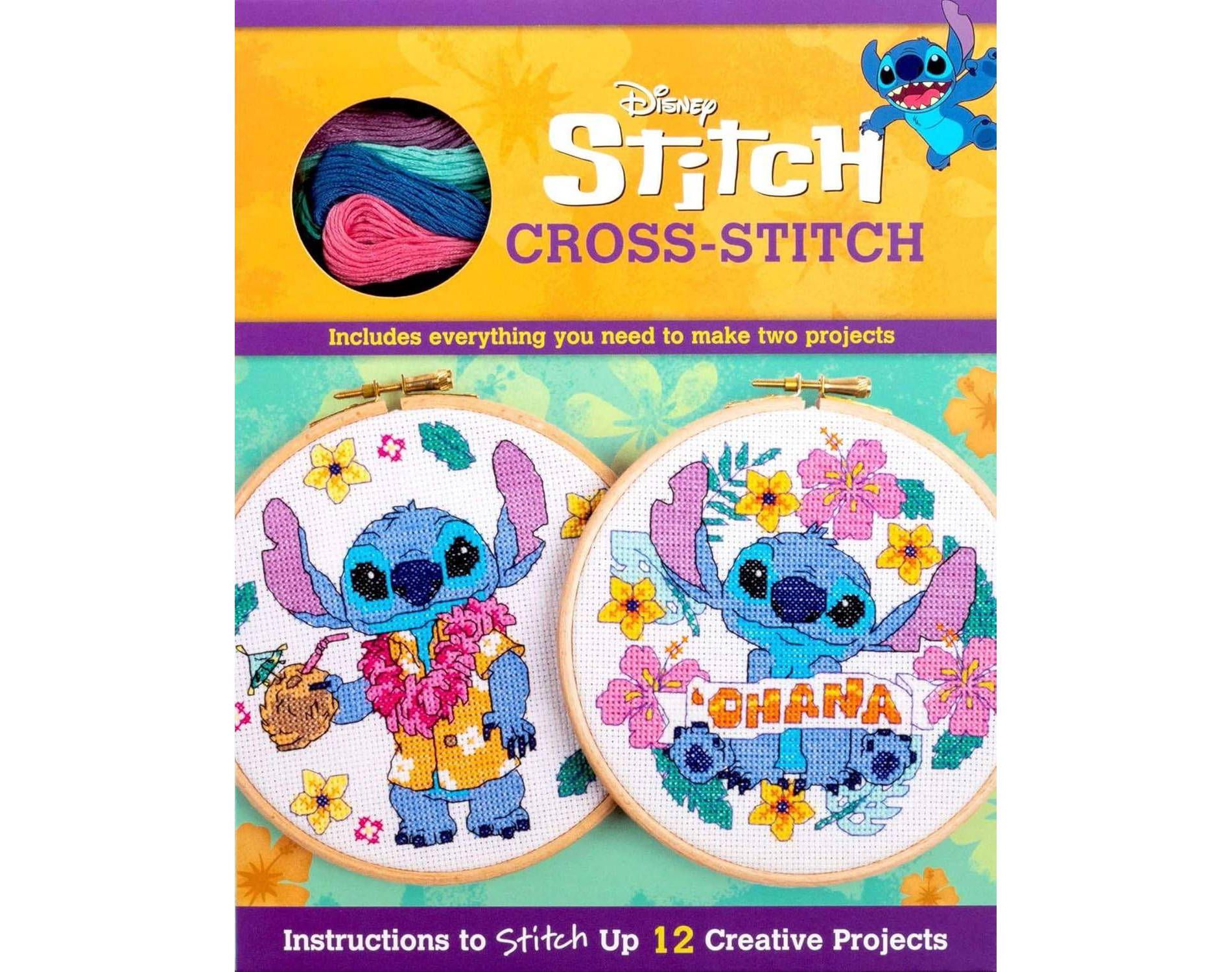 Disney Stitch Cross-Stitch - by Editors of Thunder Bay Press