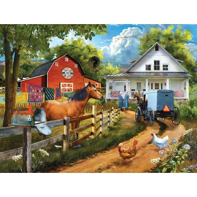 Sunsout Visiting Neighbors 300 Pc Jigsaw Puzzle 29802 : Target