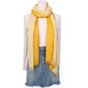 INSPIRE CHIC Women's Gradient Color Ombre Cotton Linen Soft Hijab Head Scarves 1Pc - 2 of 4