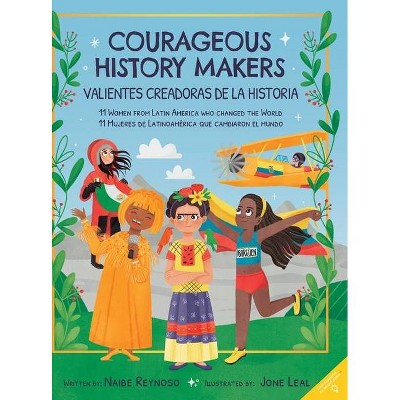 Courageous History Makers - (Little Biographies for Bright Minds) by  Naibe Reynoso (Hardcover)