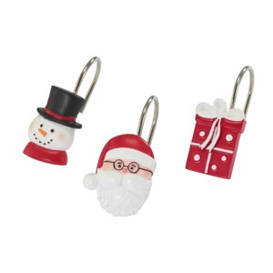 Avanti Linens Ho Ho Ho Shower Hooks - 1 of 3