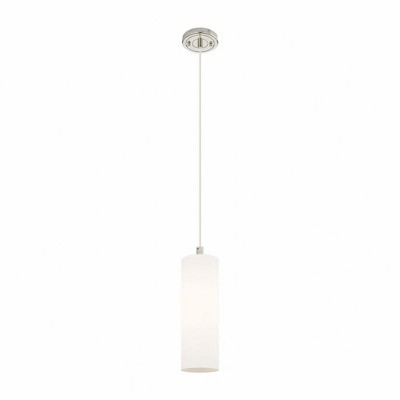 Crown Point - 1 Light Cord Pendant In Industrial Style-13.25 Inches Tall and 3.88 Inches Wide