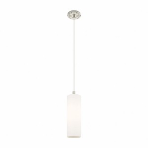 Crown Point - 1 Light Cord Pendant In Industrial Style-13.25 Inches Tall and 3.88 Inches Wide - 1 of 1