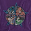 Jla Four Heroes Adult T-Shirt - 2 of 4