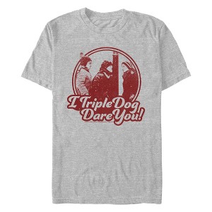 Men's A Christmas Story Retro I Triple Dog Dare You T-Shirt - 1 of 3
