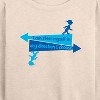 Women's - Dr. Seuss - You Can Steer Yourself Lightweight French Terry Wide Neck Long Sleeve Shirt - 2 of 4