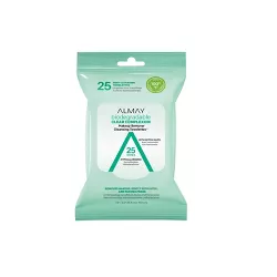 Almay Biodegradable Clear Complexion Makeup Remover Cleansing Towelettes - 25ct