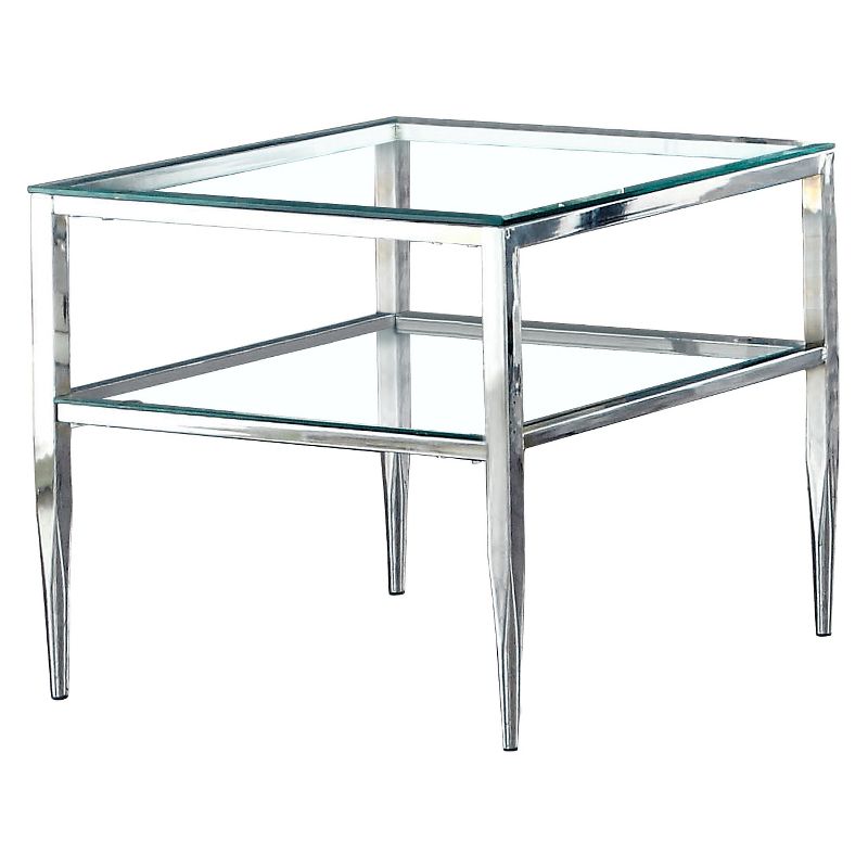 3pc Aubrey Occasional Table Set Chrome - HOMES: Inside + Out, 4 of 8