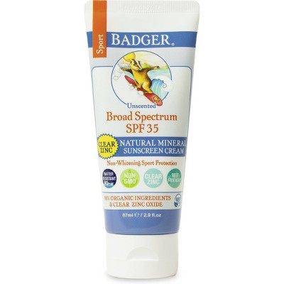 clear sunscreen