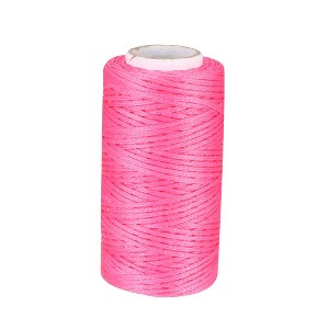Unique Bargains Flat DIY Crafts Art Handmade Leather Sewing Waxed Threads - 1 of 3