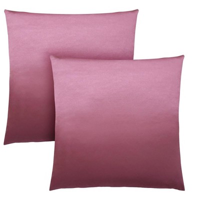 TopComfy Support Pillow Decorative Throw Pillow Set with Soft Polyester Inserts for Sofa or Bed Use, Pink, 17"*17"*3"