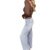 Women's High Rise Wide Leg Denim Jean - FLYING MONKEY - 2 of 3