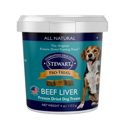 Stewart pro 2025 treats beef liver