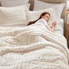 York Brushed Faux Fur Comforter Mini Set - 3 of 4