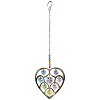 Woodstock Crystal Suncatchers, Heart of Hearts Confetti, Crystal Wind Chimes For Inside, Office, Kitchen, Living Room Decor, 4.5"L - 3 of 4