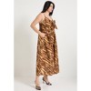 June + Vie by Roaman's Women's Plus Size Bow-Detailed Midi Dress - 4 of 4